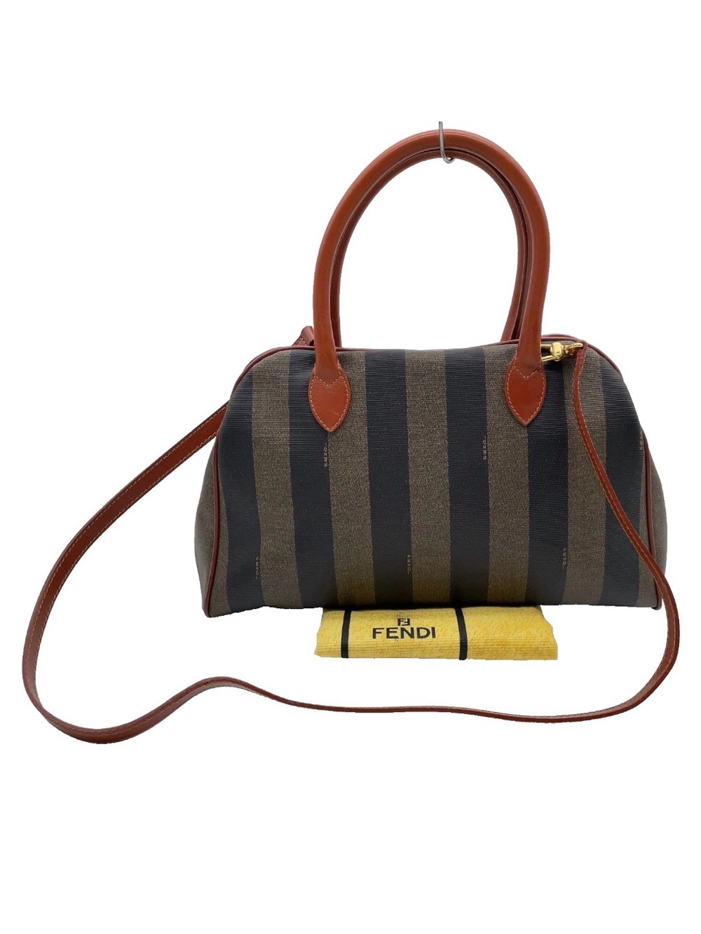 451. Fendi Pequin 2way Boston Bag